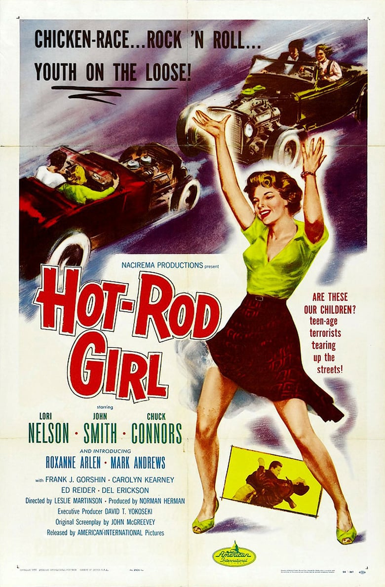 affiche du film Hot Rod Girl