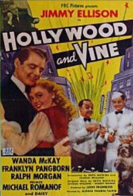 affiche du film Hollywood and Vine