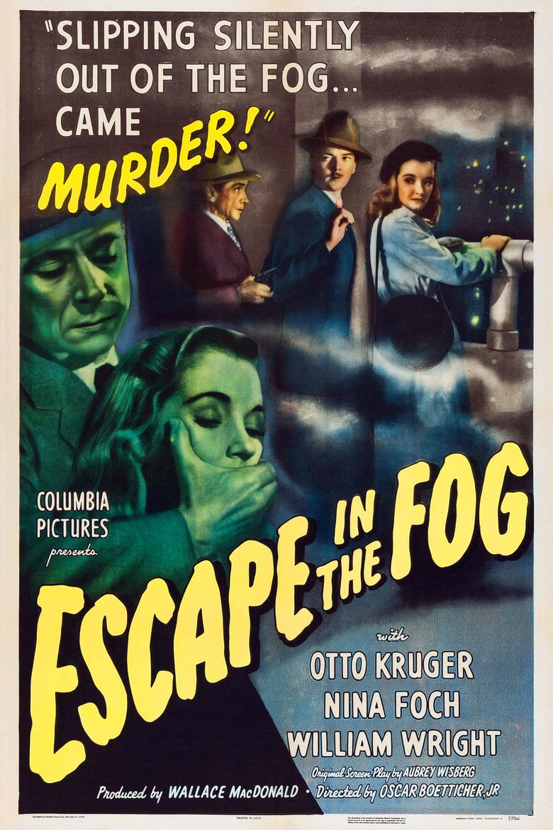 affiche du film Escape in the Fog