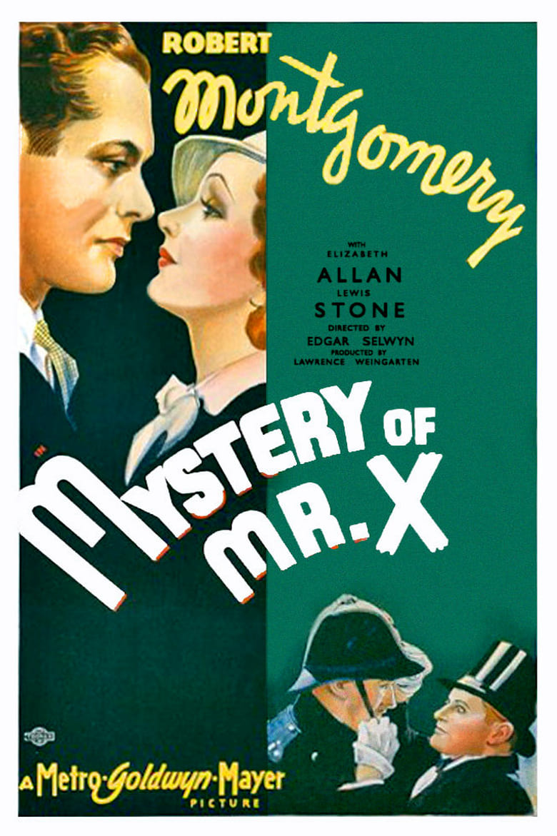 affiche du film The Mystery of Mr. X