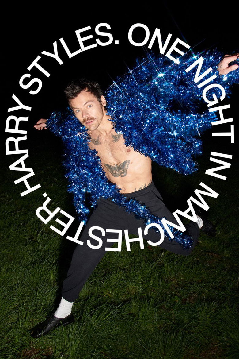 affiche du film Harry Styles. One Night in Manchester.