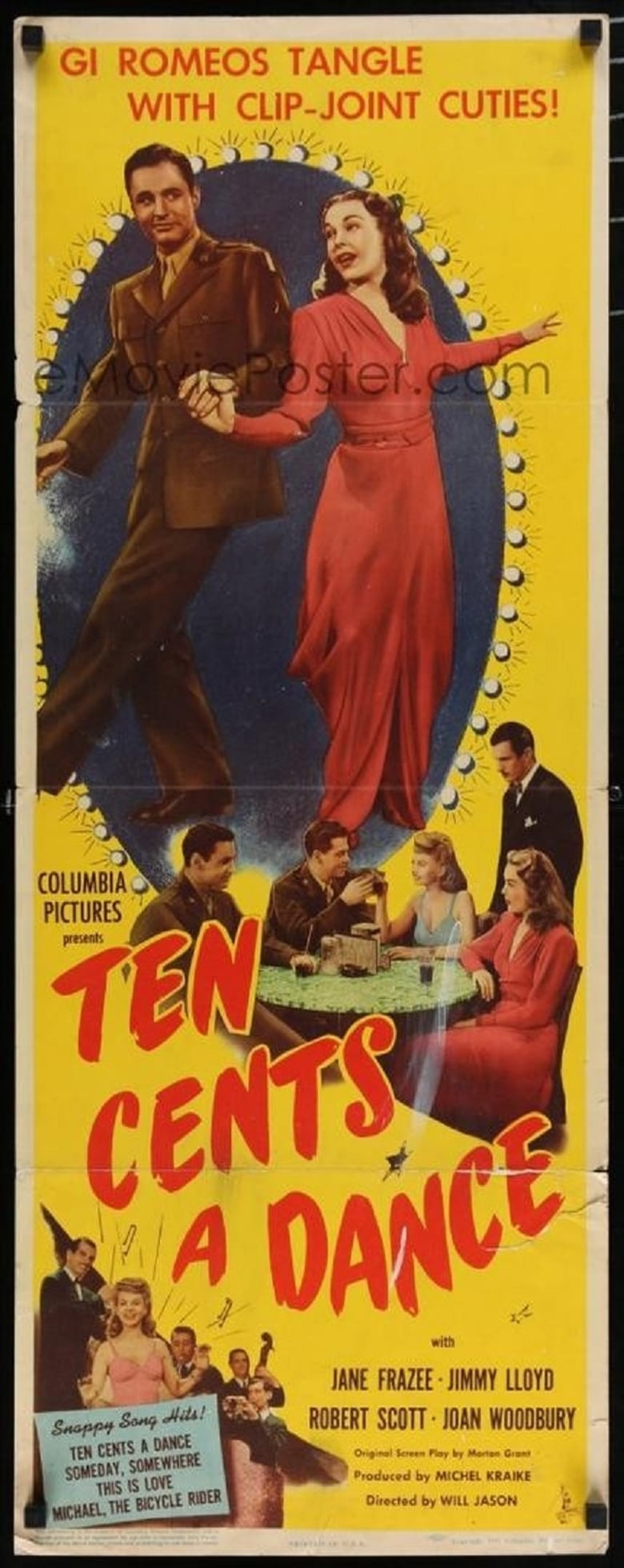 affiche du film Ten Cents a Dance