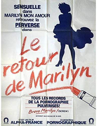 affiche du film Le retour de Marilyn