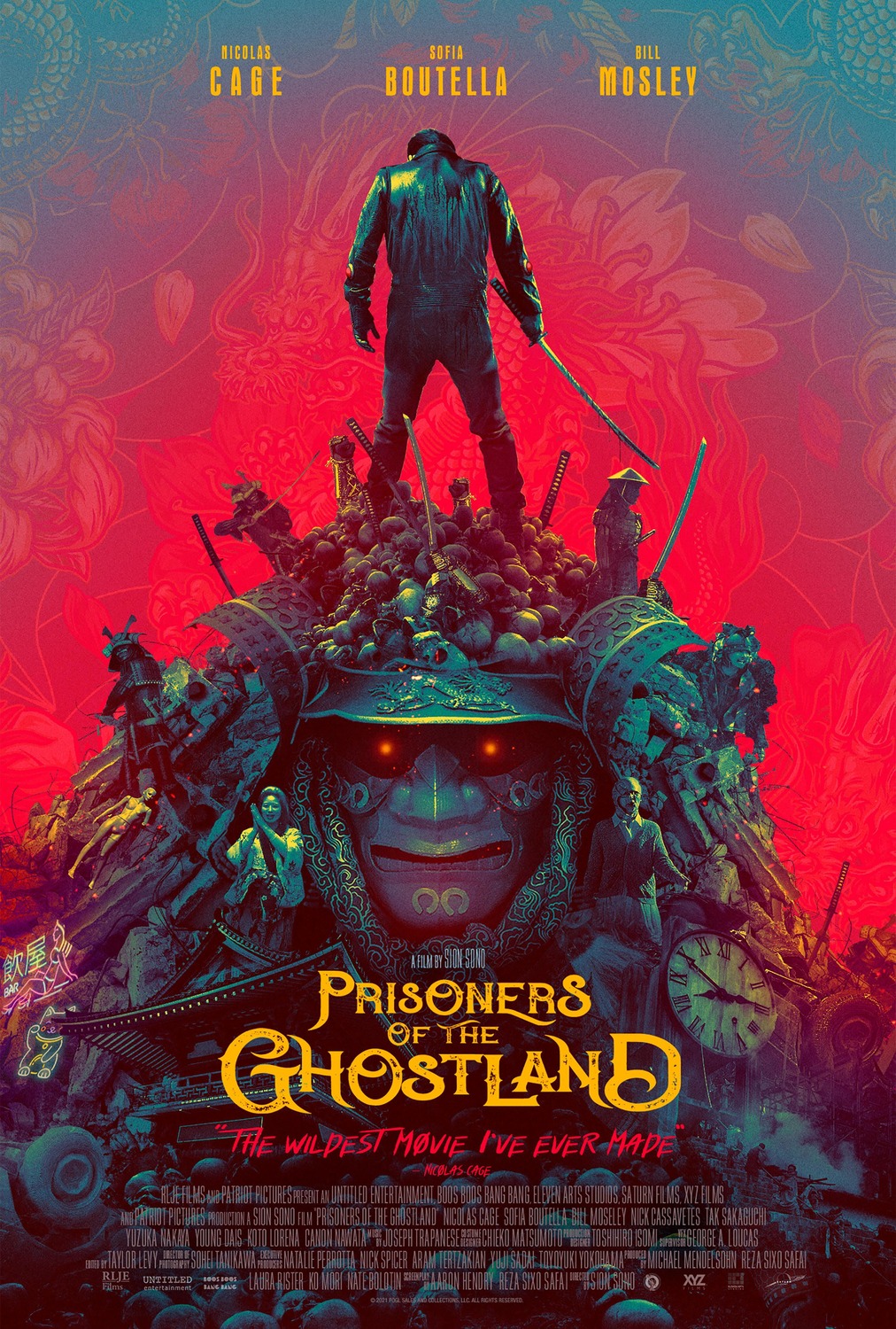 affiche du film Prisoners of the Ghostland