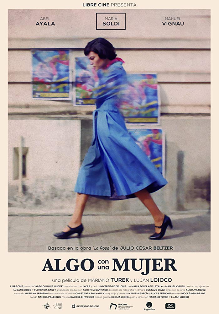 affiche du film Algo con una mujer