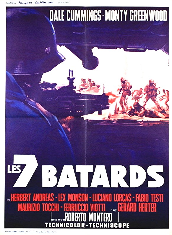 affiche du film Les Sept Batards (1969)