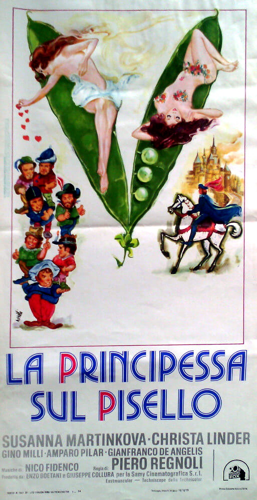 affiche du film La principessa sul pisello