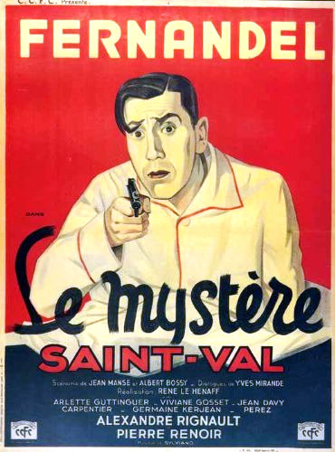 affiche du film Le mystère Saint-Val