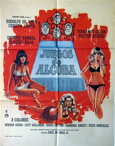 affiche du film Juegos de alcoba