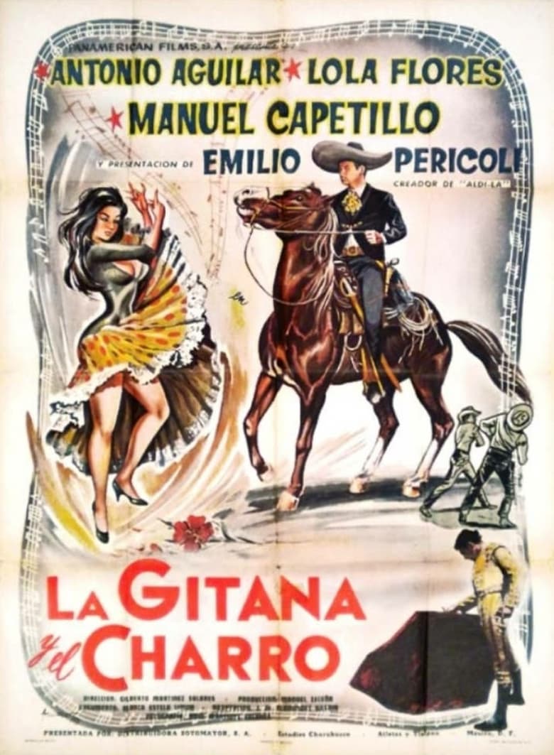 affiche du film La gitana y el charro