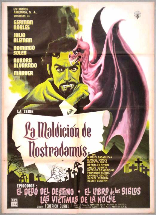 affiche du film La maldición de Nostradamus