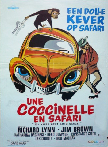 affiche du film Une Coccinelle en Safari