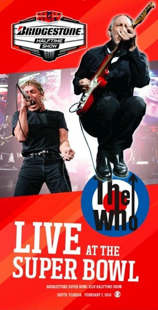 affiche du film Super Bowl XLIV halftime show - The Who