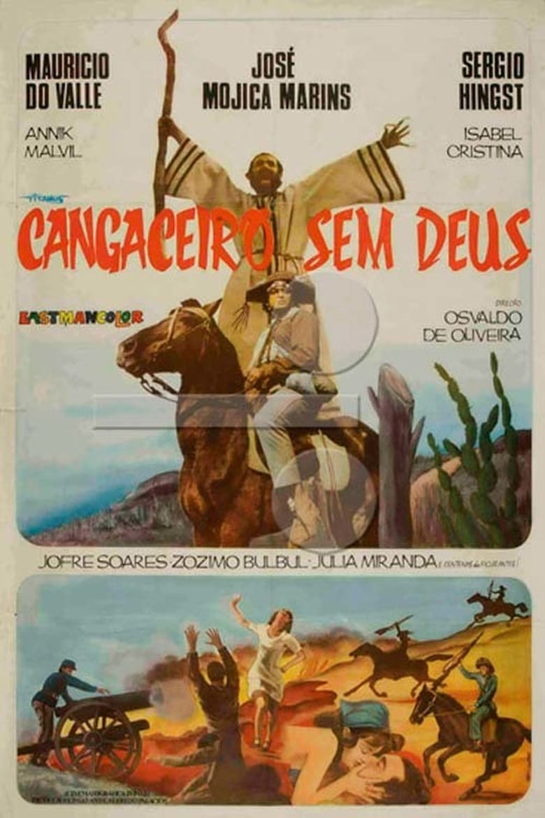 affiche du film O Cangaceiro Sem Deus
