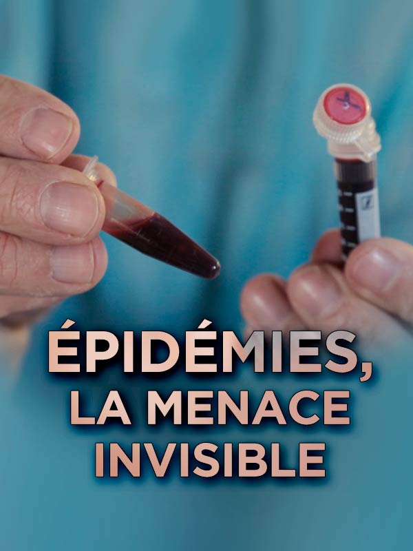 affiche du film Épidémies : la menace invisible