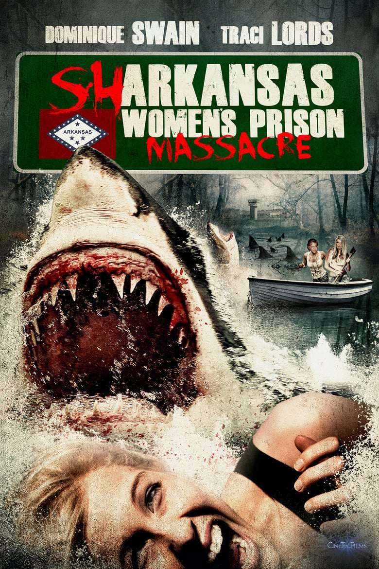 affiche du film Sharkansas Women's Prison Massacre