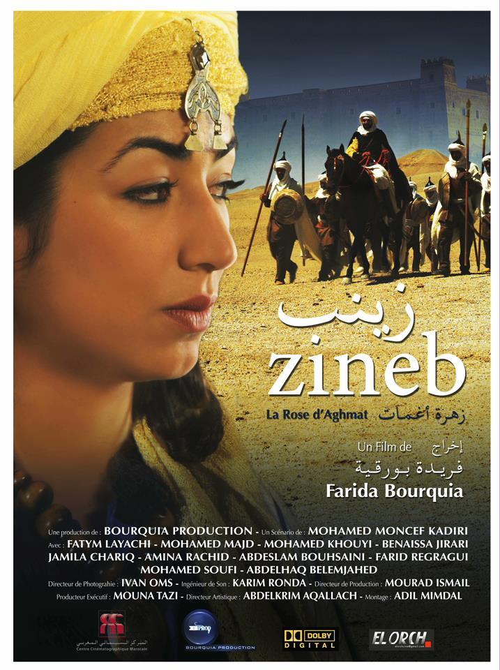 affiche du film Zineb, la rose d’Aghmat