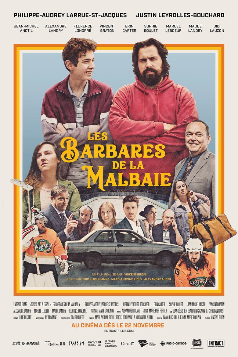 affiche du film Les Barbares de La Malbaie