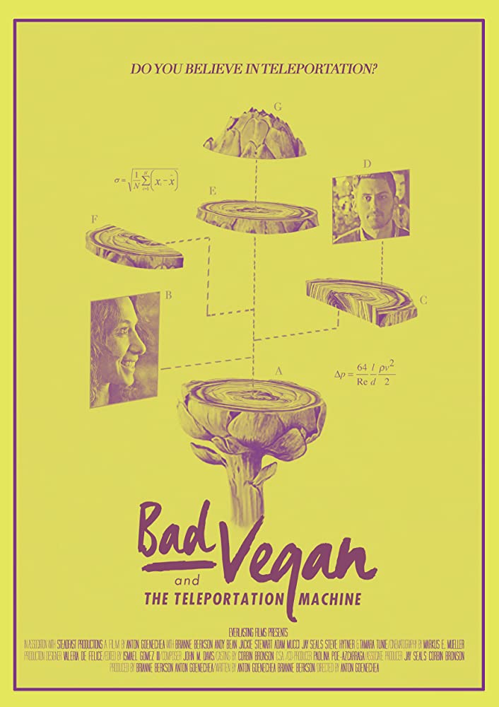 affiche du film Bad Vegan and the Teleportation Machine