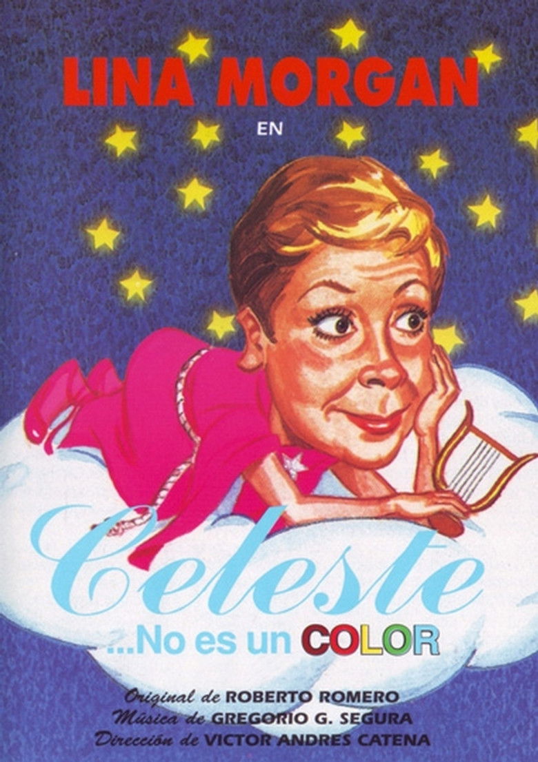 affiche du film Celeste... no es un color