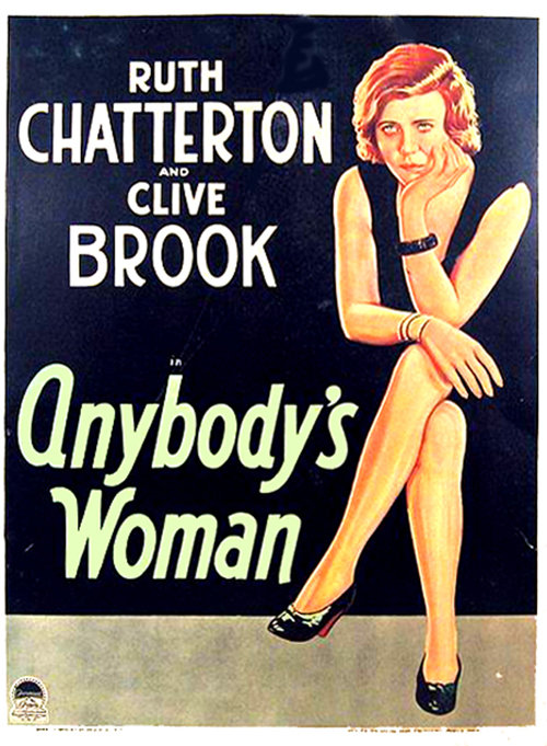 affiche du film Anybody's Woman
