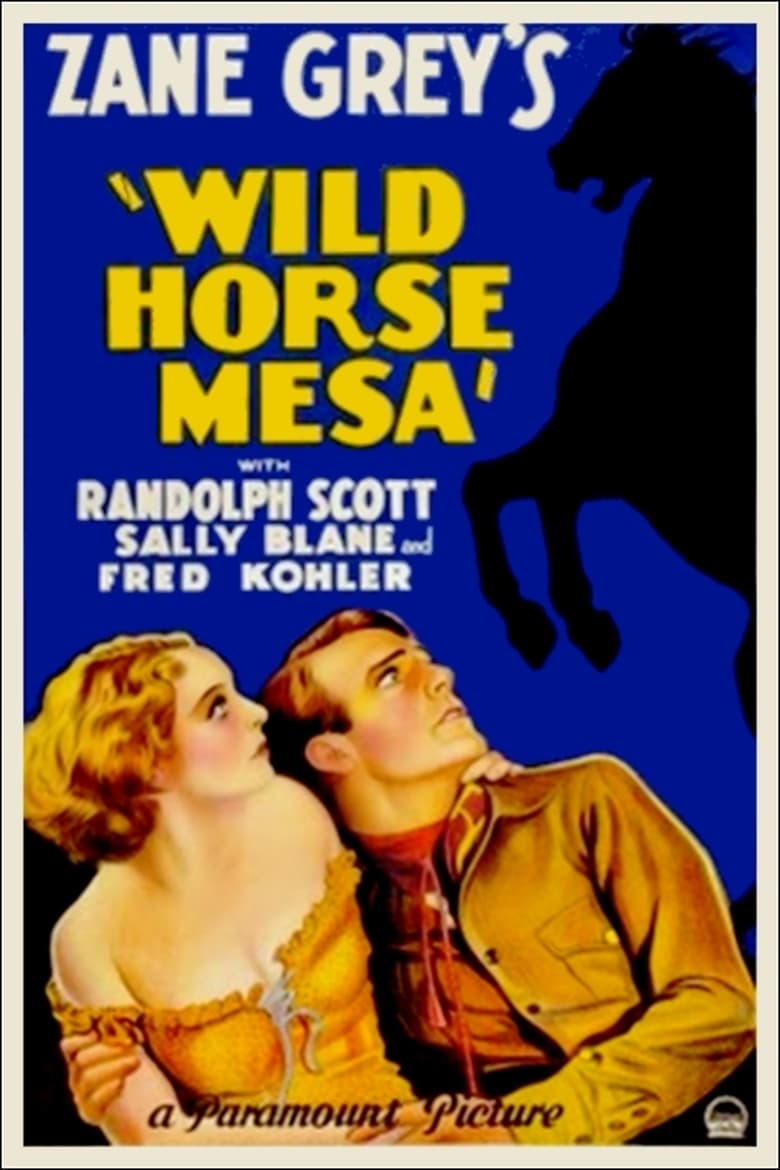 affiche du film Wild Horse Mesa