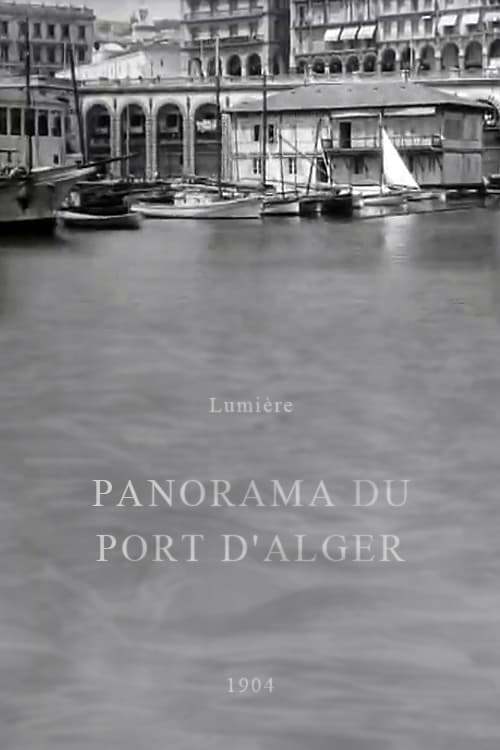 affiche du film Panorama du port d'Alger