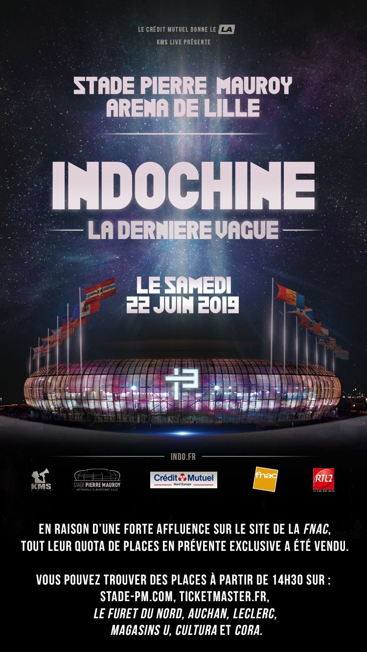 affiche du film Indochine : La Dernière Vague (2019 @Lille)