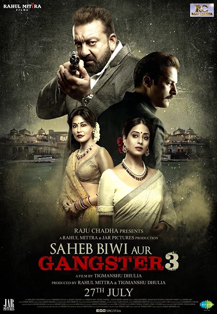 affiche du film Saheb Biwi Aur Gangster 3