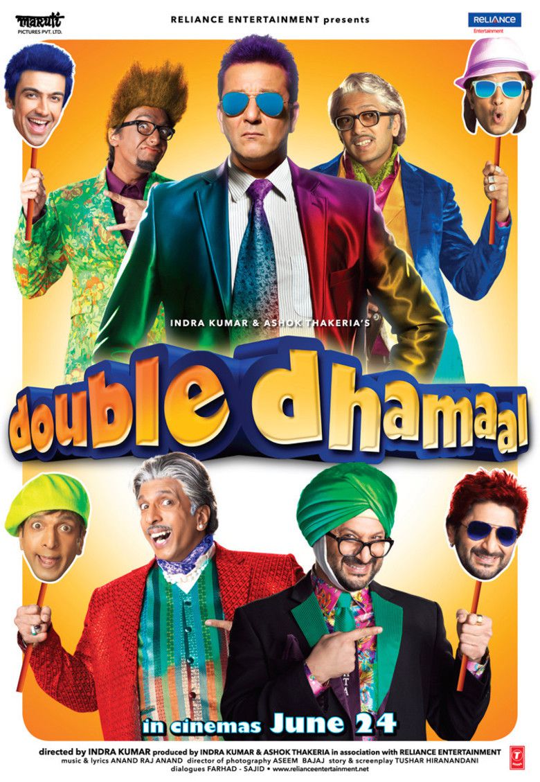 affiche du film Double Dhamaal