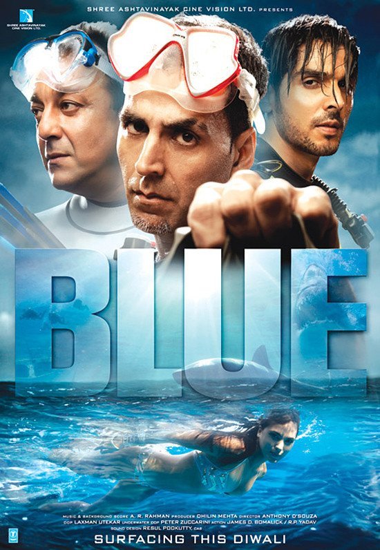 affiche du film Blue