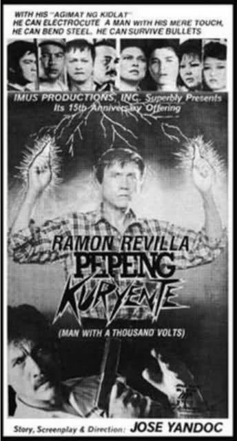 affiche du film Pepeng Kuryente (A Man with a Thousand Volts)