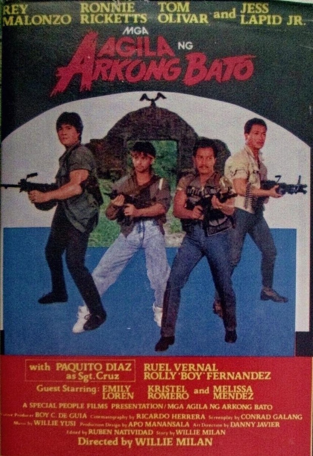 affiche du film Mga agila ng arkong bato