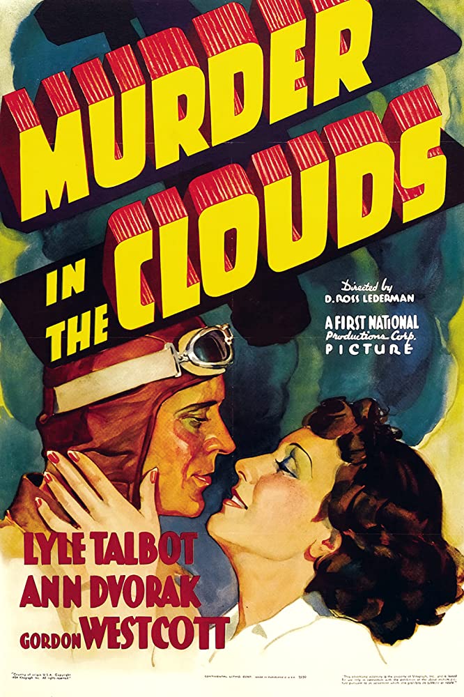 affiche du film Murder in the Clouds