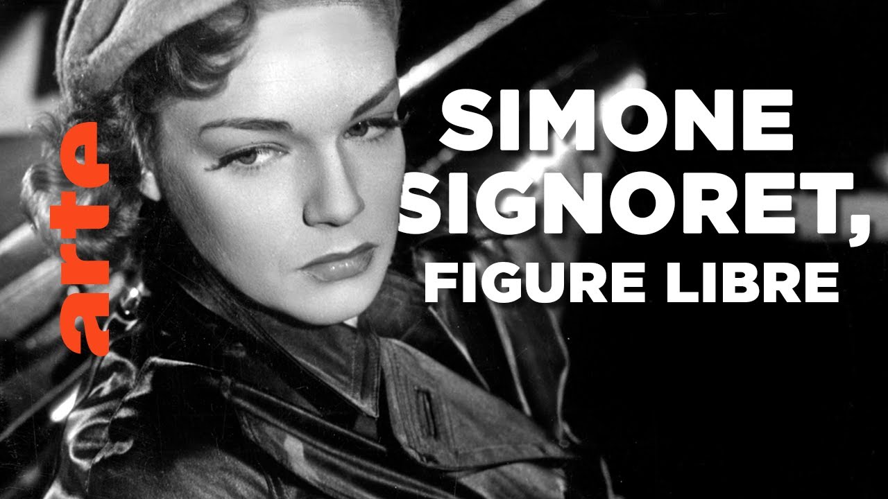 affiche du film Simone Signoret, figure libre