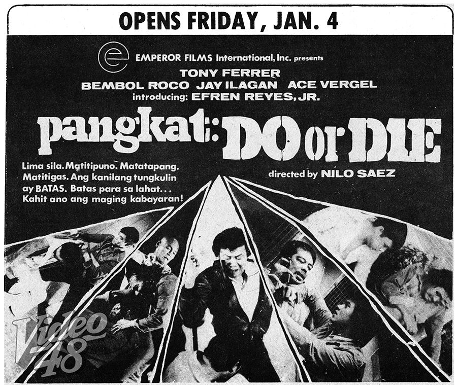 affiche du film Pangkat Do or Die