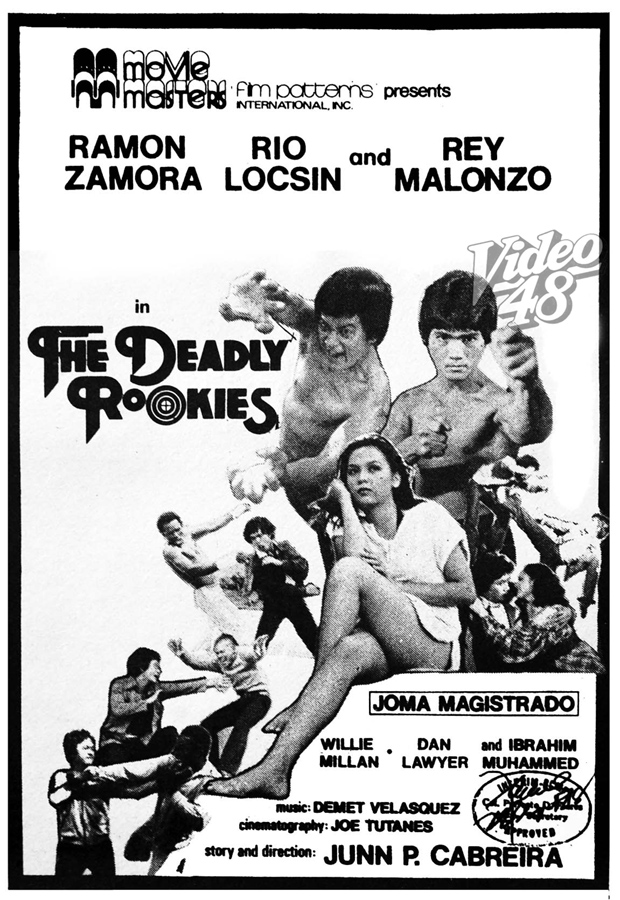 affiche du film The Deadly Rookies