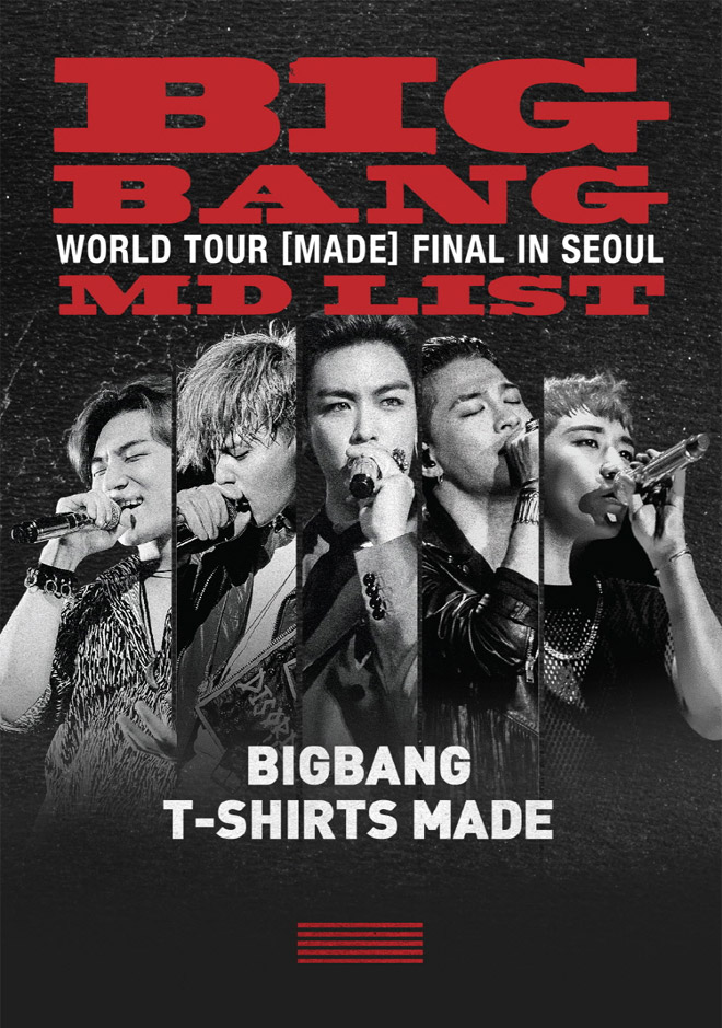 affiche du film BIGBANG: World Tour [Made]