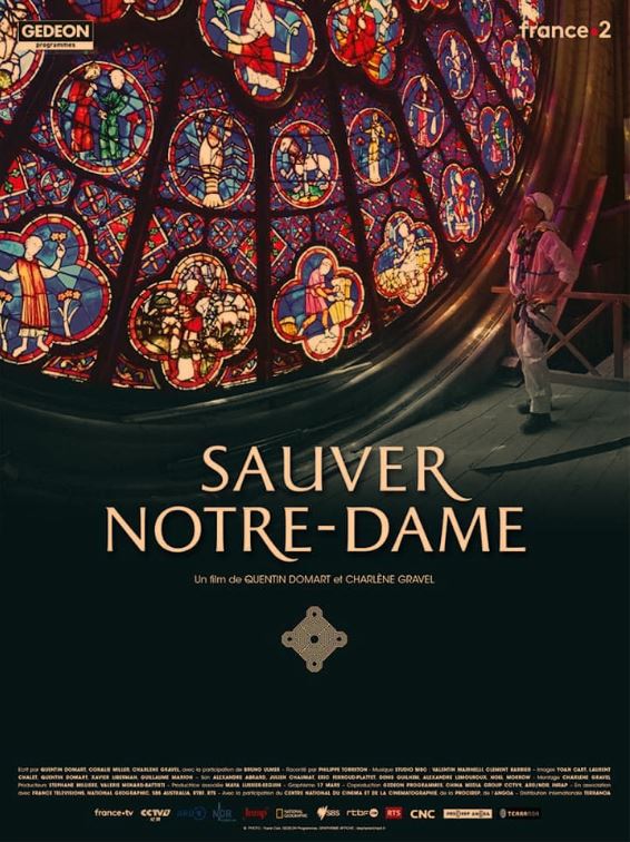 affiche du film Sauver Notre-Dame
