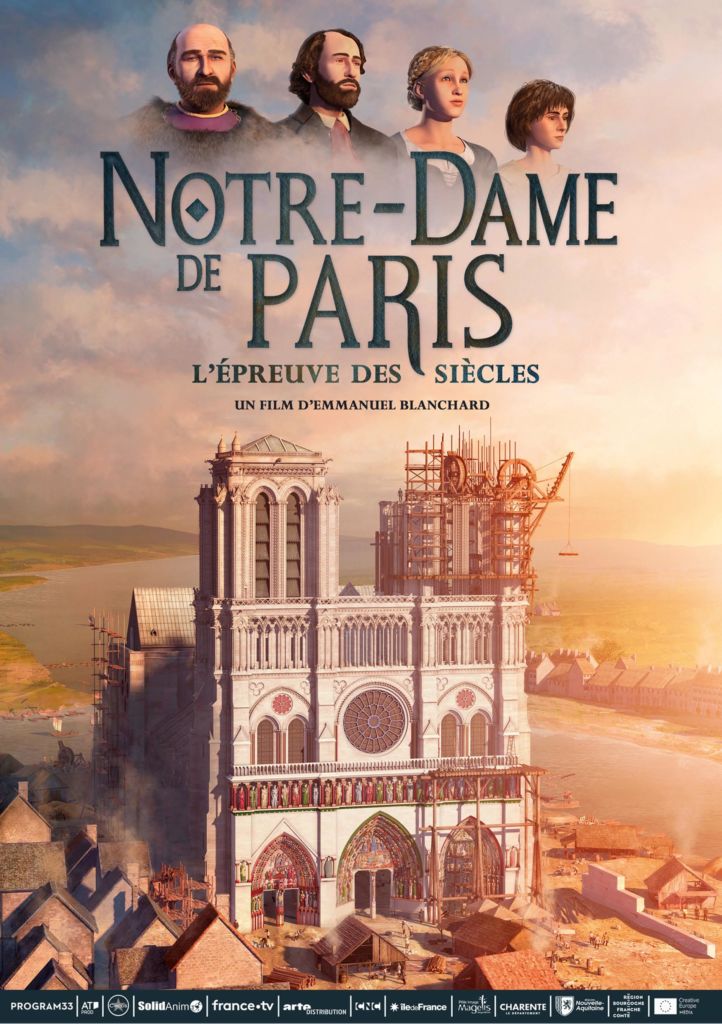 affiche du film Notre-Dame de Paris, l'épreuve des siècles