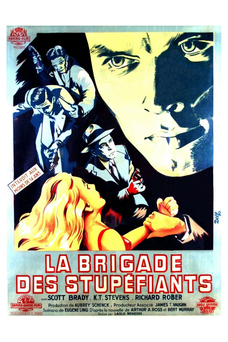 affiche du film La Brigade des stupéfiants