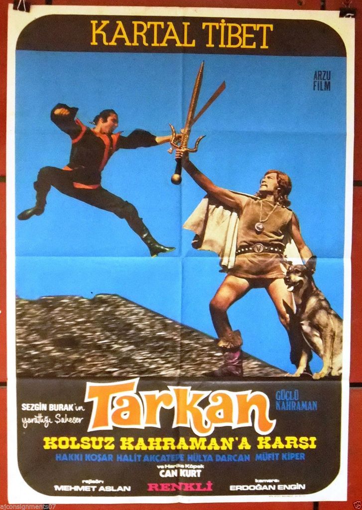 affiche du film Tarkan: Güçlü Kahraman