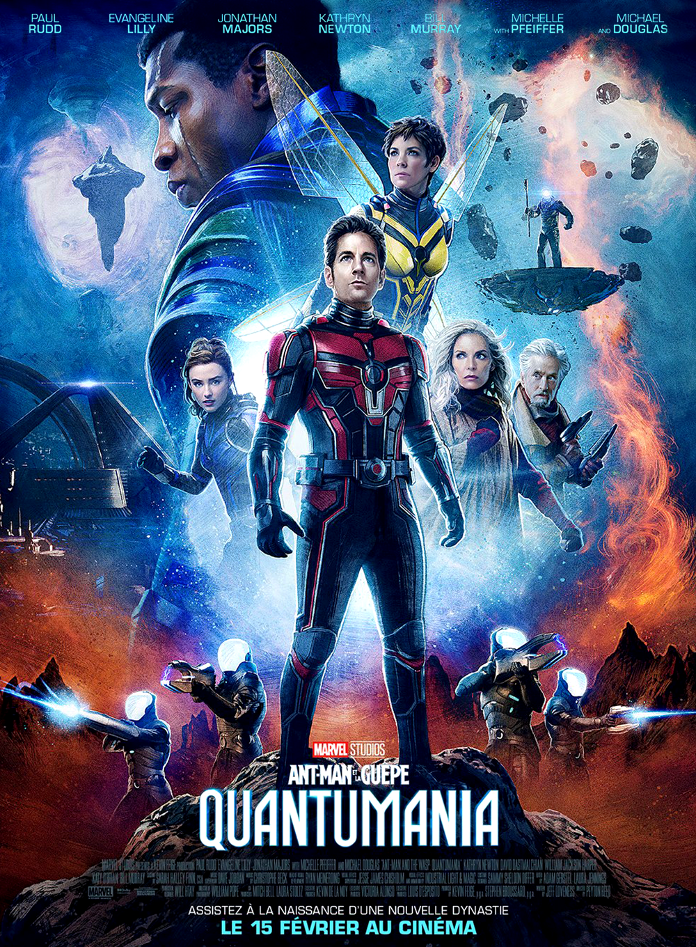 affiche du film Ant-Man et la Guêpe : Quantumania