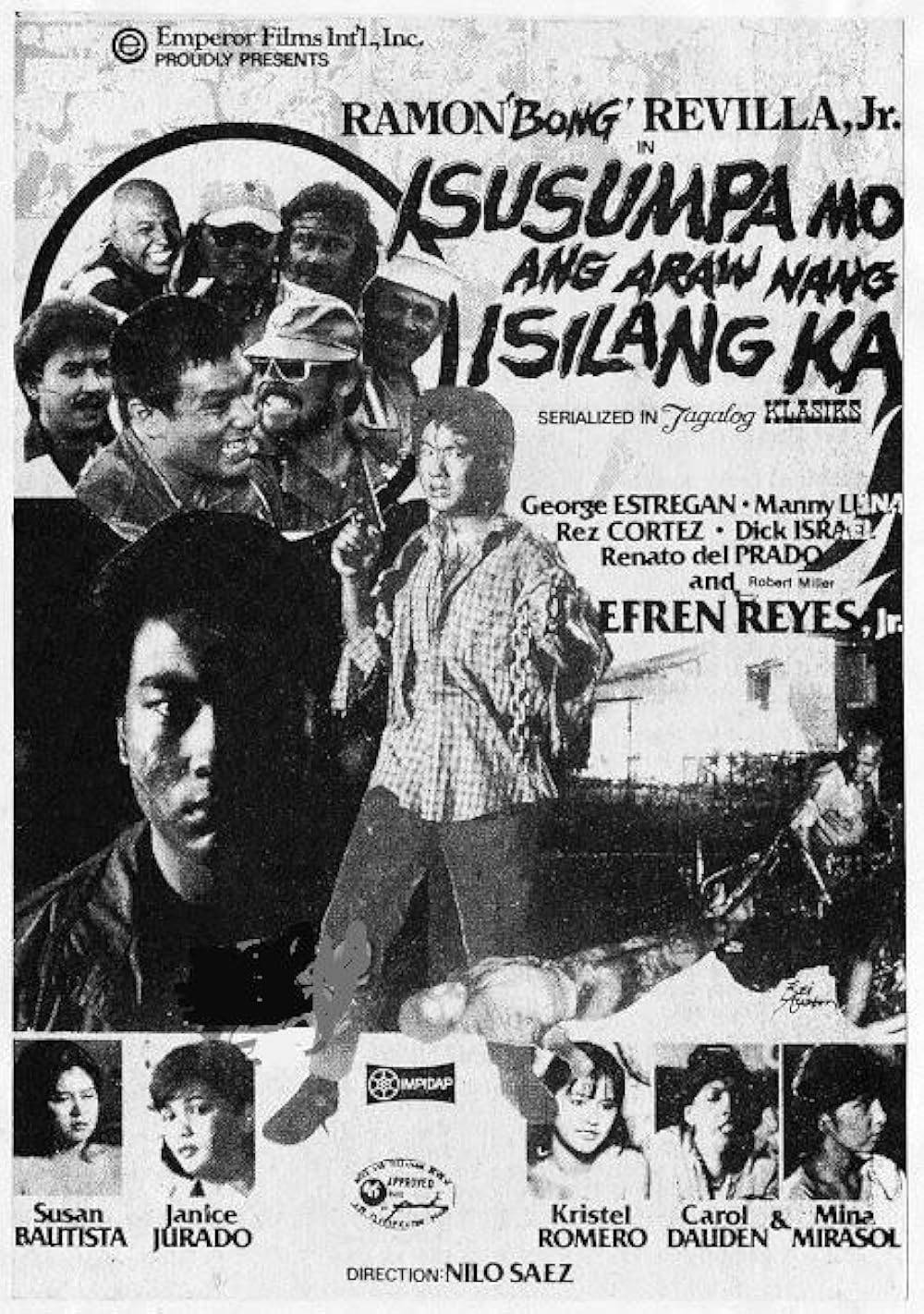 affiche du film Isusumpa Mo Ang Araw Nang Isilang Ka