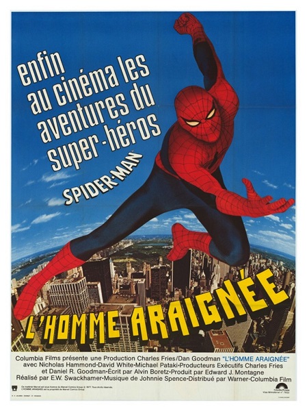 affiche du film L'homme araignée