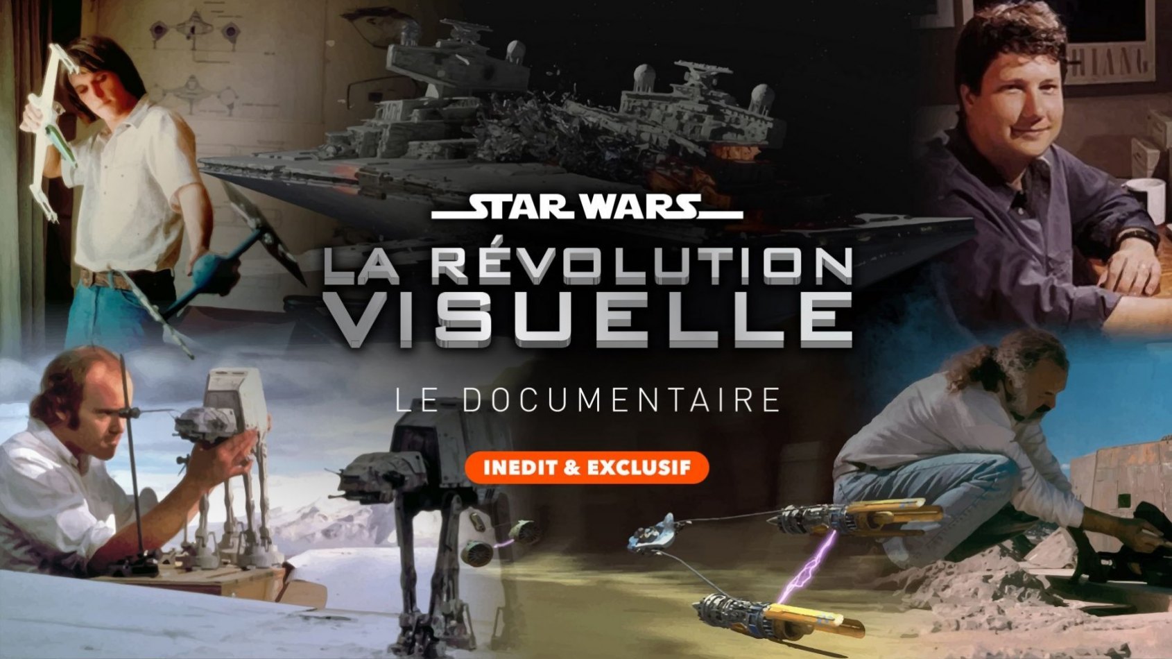 affiche du film Star Wars : La Révolution Visuelle