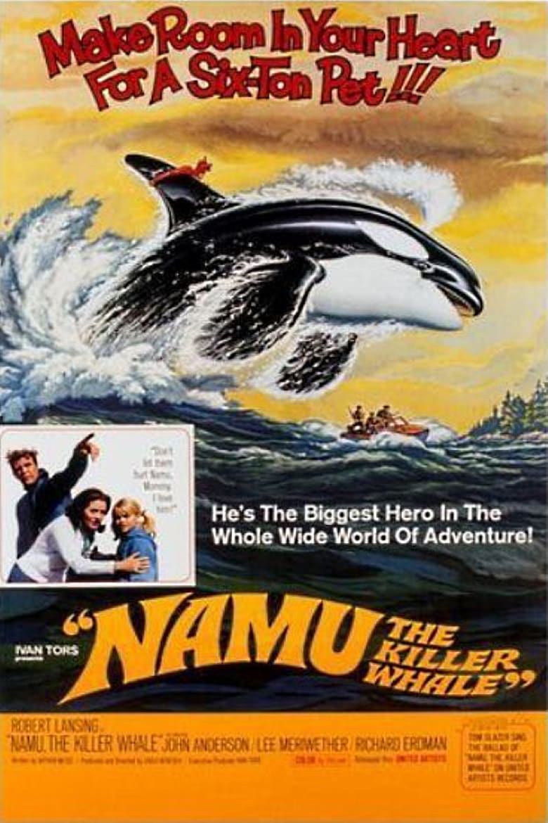 affiche du film Namu, L'orque Sauvage
