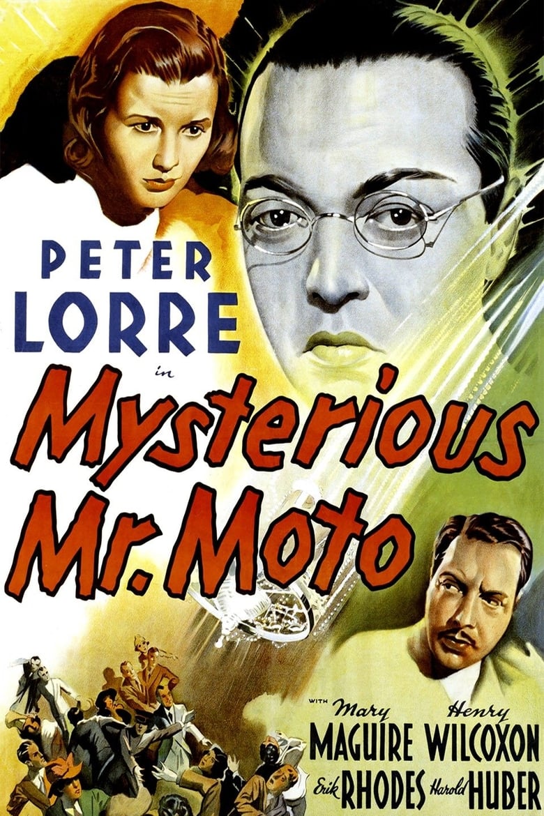 affiche du film Mr. Moto dans les bas-fonds