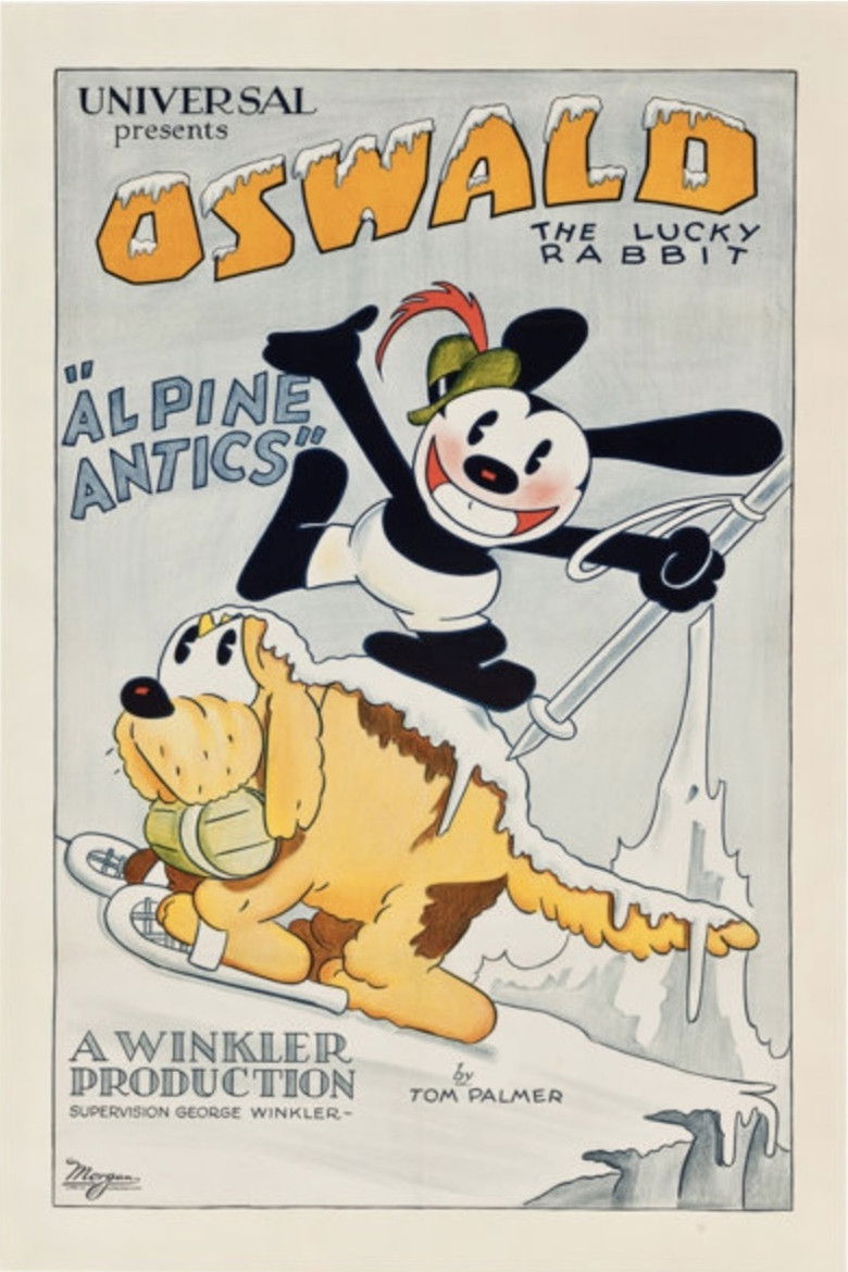 affiche du film Alpine Antics