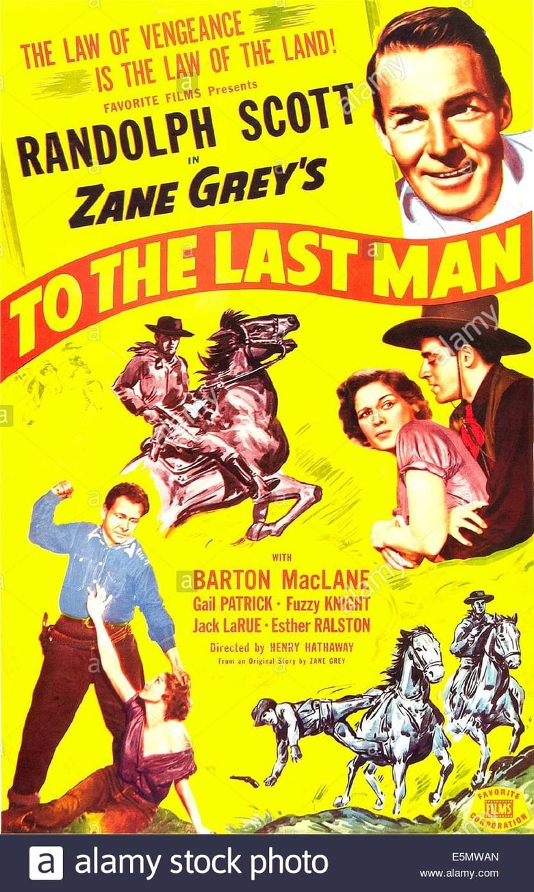 affiche du film To the Last Man